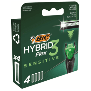 Brijač BIC Frex3 sensitive hybrid patrone 4kom