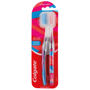 COLGATE slim ultra soft advanced design četkica za zube 2kom