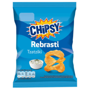 Čips CHIPSY rebrasti Tzatziki 25g