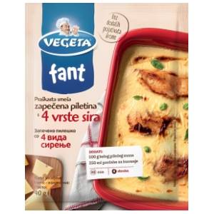 Dodatak VEGETA Fant piletina 4 vrste sira 40g
