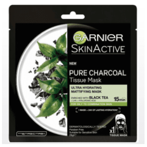 GARNIER Skin active pure chacoal maska za lice 28g