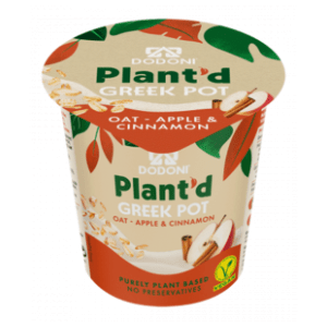 Grčki ovseni jogurt DODONI Plant jabuka cimet 150g