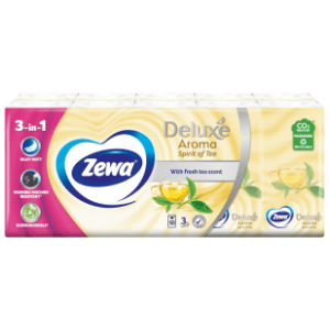 Papirne maramice ZEWA deluxe tea scent 3sloja 10kom