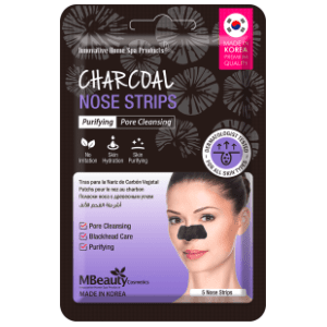 MBEAUTY trakice za nos crne detox 5kom