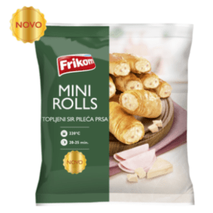 Mini rolls topljeni sir pileća prsa FRIKOM 500g