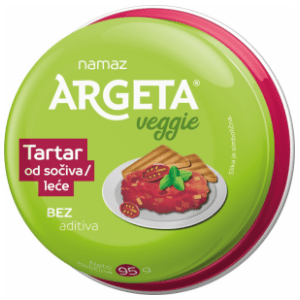 Namaz ARGETA veggie tartar od sočiva 95g