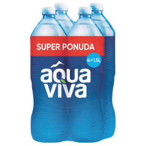 Negazirana voda AQUA VIVA 4x1,5l