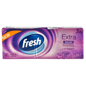 Papirne maramice FRESH extra lavanda 3sloja 10kom