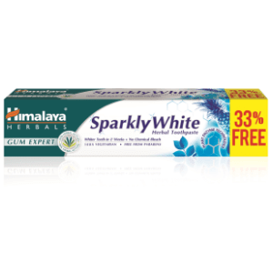 Pasta HIMALAYA herbals sparkly white 75ml + 25ml gratis