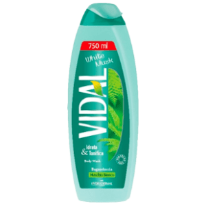 Pena za tuširanje VIDAL beli mošus 750ml