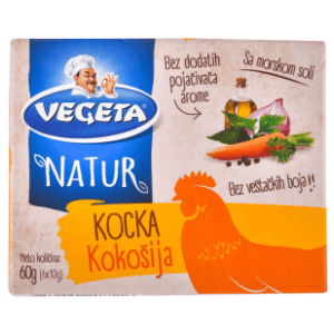 Kocka za supu VEGETA natur kokošija 60g