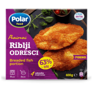 POLAR FOOD panirani riblji odresci 400g