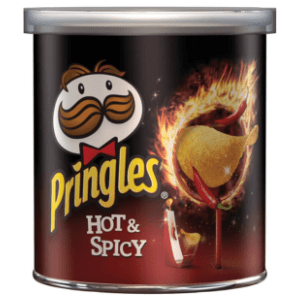 PRINGLES čips hot & spicy 40g