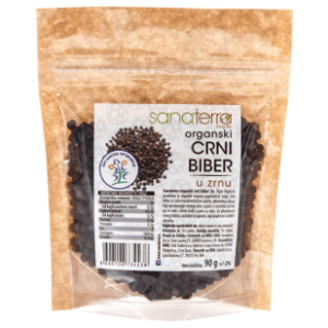 SANATERRA organski crni biber u zrnu 90g
