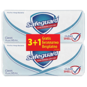 SAFEGUARD classic sapun 90g 3+1 gratis