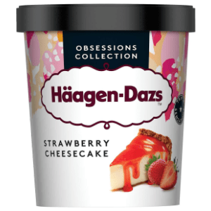 Sladoled HAAGEN DAZS strawberry cheesecake 460ml