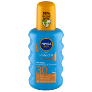 Sprej za zaštitu od sunca NIVEA protect&bronze SPF 30 200ml
