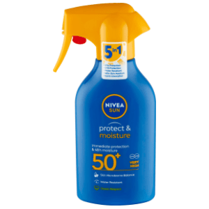 Sprej za sunčanje NIVEA sun protect&moisture SPF50+ 270ml