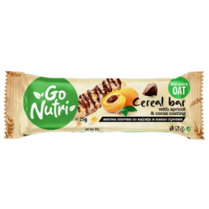 Štanglica VITALIA Go nutri kajsija crna čokolada 25g
