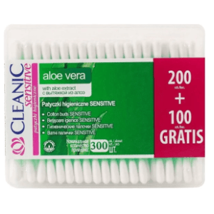 Štapići za uši CLEANIC 200kom+100gratis