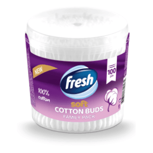 Štapići za uši FRESH cotton buds 100kom