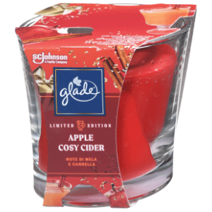 Sveća GLADE apple cosy cider 129g