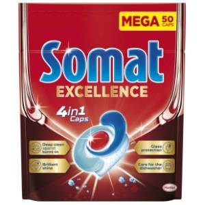 Tablete SOMAT Excellence 4in1 50kom