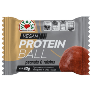 VITALIA proteinska loptica kikiriki grožđe 40g