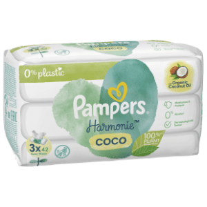 Vlazne maramice PAMPERS coco 3x42kom