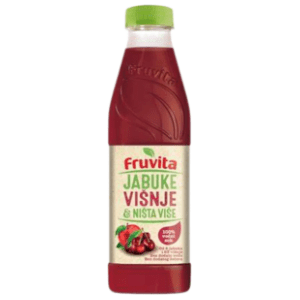 Voćni sok FRUVITA jabuke višnje i ništa više 330ml