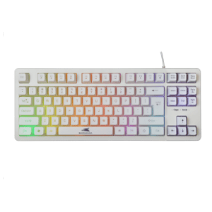 WHITE SHARK tastatura Baracuda BGK 01114 White