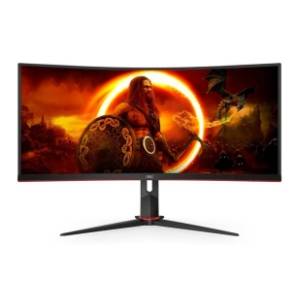 AOC zakrivljeni monitor CU34G2XP/BK
