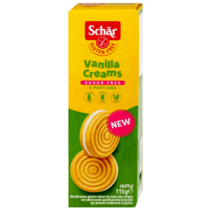 Bezglutenski keks vanila bez šećera SCHAR 115g