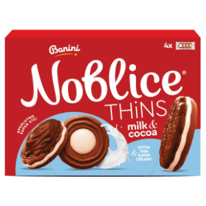 NOBLICE keks Thins milk & cocoa 190g