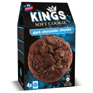 Biskvit KINGS soft cookie crna čokolada 160g