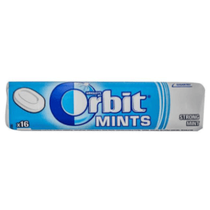 Bombone ORBIT strong mint 16kom