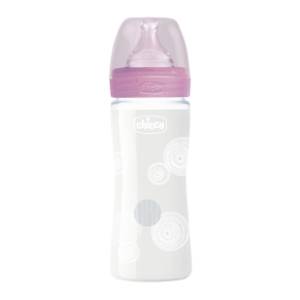 CHICCO WB flašica 240ml roze 