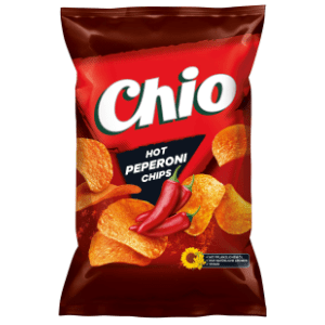 CHIO čips hot pepperoni 130g