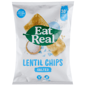 Čips od sočiva EAT REAL morska so 40g