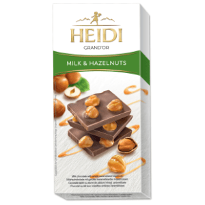 Čokolada HEIDI mlečna sa lešnikom 100g