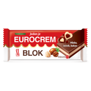 Čokolada SWISSLION Eurocrem blok 80g