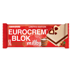 Čokolada SWISSLION Eurocrem blok beli 100g