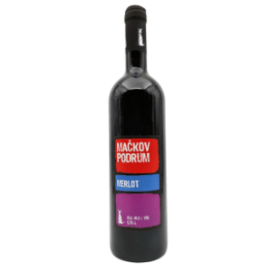 Crno vino MAČKOV PODRUM Merlot 0,75l
