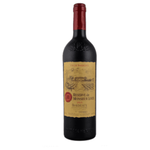 Crno vino RESERVE DE MONSIEUR LOIS Bordeaux 0,75l