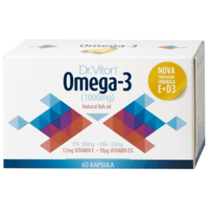 DR.VITON Omega 3 vitamin E + vitamin D3 60kom