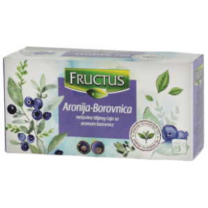 FRUCTUS čaj aronija borovnica 50g