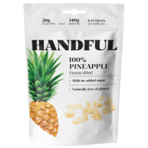 Lliofilizovani ananas HANDFUL 20g