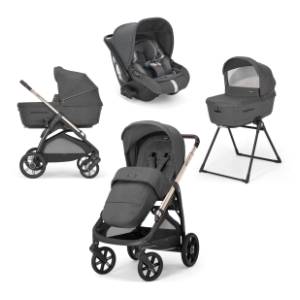 INGLESINA kolica za bebe 3 u 1 Aptica Darwin Velvet grey