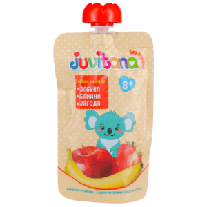 JUVITANA kašica jabuka banana jagoda 100g