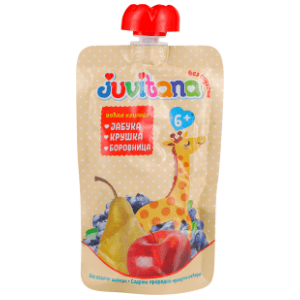 JUVITANA kašica jabuka kruška borovnica 100g